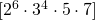 [2^6 \cdot 3^4 \cdot 5 \cdot 7]