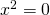 Rendered by QuickLaTeX.com x^2=0
